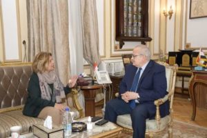 د. الخشت يلتقى رئيسة المجلس القومي لحقوق الإنسان