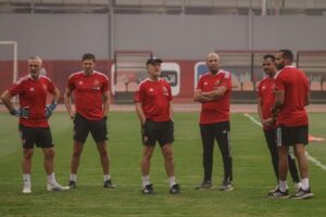 مران الأهلي اليوم استعدادا لمواجهه سيراميكا بالدوري يوم الاثنين القادم  وتقسيمة قوية للبدلاء