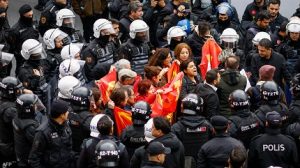 السلطات التركية نشر أكثر من 50 ألف شرطي في إسطنبول .. بمناسبة عيد العمال
