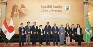 رئيس جامعة القاهرة يستقبل وزيرة التعليم والثقافة والرياضة والعلوم والتكنولوجيا اليابانية