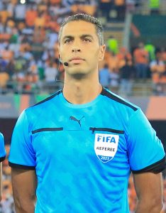 أمين عمر حكما لمباراة الأهلي وفاركو في مباراه حسم الدوري