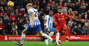 النجم المصري “محمد صلاح” يقود ليفربول لربع نهائي كأس الاتحاد بثلاثية ضد وولفرهامبتون