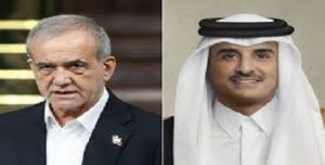 رئيس إيران يتأسف لأمير قطر على الهجوم ضد قاعدة العديد: لم يستهدف الدولة