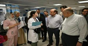 جولة تفقدية للدكتور “حسام صلاح” مراد بمستشفيات قصر العيني خلال إجازة “عيد الأضحى المبارك”