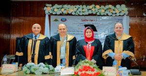 مناقشة رسالة الدكتوراة د. “هند جودة” بقسم طب وجراحة العيون بكلية الطب “جامعة بنها”
