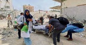 جيش الاحتلال الإسرائيلي يدمر مستشفى غسيل الكلى الوحيد شمال قطاع غزة