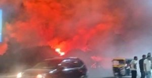 السيطرة على حريق بقطعة أرض فضاء في حلوان