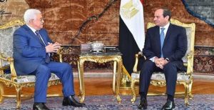 الرئيس الفلسطيني “محمود عباس” يشكر مصر على دعمها الثابت للقضية الفلسطينية ويحذر من تهجير سكان غزة