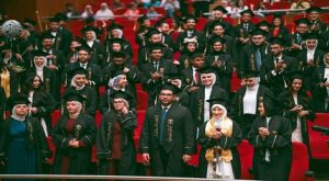 🌟 شركة جامعة حلوان لدعم الخدمات التعليمية تصنع ليلة من الفخر والإنجاز في تخرج أطباء المستقبل