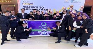فريق Enactus HITU من” جامعة حلوان التكنولوجية الدولية” يحقق إنجازًا تاريخيًا في أول مشاركة بالمسابقة القومية لريادة الأعمال المجتمعية
