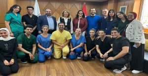 استمرار فعاليات برنامج التبادل الطلابي بكلية الطب – جامعة حلوان