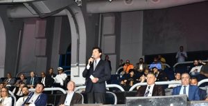 وزير الرياضة يشهد حفل افتتاح بطولة العالم لناشئي اليد تحت 19 عاماً ويشاهد فوز المنتخب القومي بمباراته الاولي امام منتخب “كوريا الجنوبية”