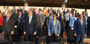 جامعة حلوان تنظم حفل استقبال للطلاب الجدد والقدامى بحضور وزيري الشباب والرياضة والشؤون النيابية والقانونية والتواصل السياسي ومحافظ القاهرة