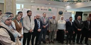 السكرتير العام بمحافظ المنيا يوزع أجهزة تعويضية لذوي الهمم مقدمة من مؤسسه مصر الخير بتمويل بنكQNB مصر