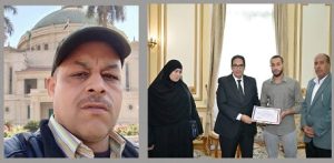 رئبس جامعة القاهرة يكرم أسرة الراحل “ممدوح التحتي” تقديرًا لسيرته الطيبة وعطائه بالمدينة الجامعية
