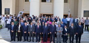 وزير التعليم العالي ورئيس جامعة القاهرة يفتتحان اول عام دراسي بجامعة القاهرة الأهلية