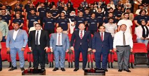 الدكتور “السيد قنديل” رئيس جامعة حلوان في هاكثون الأمن السيبراني.. نفتح أبواب التحدي والإبداع أمام شبابنا
