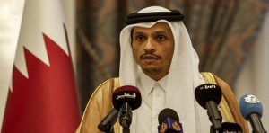 رئيس وزراء قطر المنطقة لن تنعم بالأمن دون حصول الشعب الفلسطيني على حقوقه