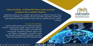 برنامج هندسة الاتصالات والحاسبات بكلية الهندسة بحلوان “جامعة حلوان” شهادة دولية وفرص عمل عالمية