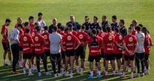 الأهلي يواصل الاستعداد للزمالك ..وجلسات مكثفة من النحاس