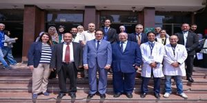 بدء توقيع الكشف الطبي على الطلاب الجدد بجامعة القاهرة بمستشفى الطلبة واستمراره حتى نهاية سبتمبر الجاري