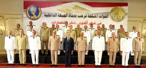 وزير الدفاع يستقبل وزير الداخلية ووفد من قيادات الشرطة لتقديم التهنئة بمناسبة الذكرى 52 لإنتصارات أكتوبر