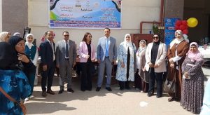 وحدة التضامن الاجتماعي جامعة حلوان تنظم المعرض السادس للأسر المنتجة ومنتجات الطلاب