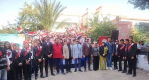 أنطلاق العام الدراسي الجديد بكلية الفنون الجميلة في جامعة الأقصر وسط أجواء احتفالية بانتصارات أكتوبر المجيد