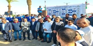جامعة حلوان تشارك في فعاليات اليوم العالمي للمشي بمحافظة السويس بحضور وزير الشباب والرياضة
