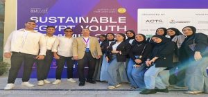 فريق “Twenty Business” بكلية التكنولوجيا والتعليم بجامعة حلوان يشارك في قمة مصر المستدامة للشباب 2025