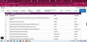 وزير التعليم العالي والبحث العلمي يهنئ جامعة الإسكندرية بمناسبة تصنيف مركز القسطرة التداخلية ضمن أفضل سبعة مراكز عالمياً