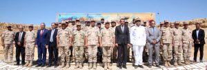 الجيش الثالث الميداني يفتتح مزار النقطة الحصينة بعيون موسى بعد انتهاء أعمال التطوير