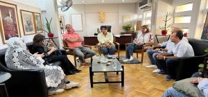 جامعة حلوان تستعد لإطلاق مشروع جدارية فنية بشارع ترسا المؤدي للمتحف المصري الكبير في تعاون مجتمعي مميز