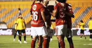 الاهلى يتعادل ايجابيا امام نظيره بتروجيت بنتيجه 1/1 بذلك بتروجيت يحرم الاهلى من القمه