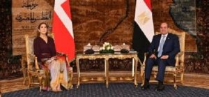 الرئيس “السيسى” يستقبل الملكة “ماري” ملكة الدنمارك.. ومارى تشيد بعظمة الحضارة المصرية