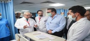 نائب رئيس الوزراء الدكتور “خالد عبدالغفار” ووزير الصحة يفتتح تطوير قسم الاستقبال والطوارئ بمعهد القلب القومي