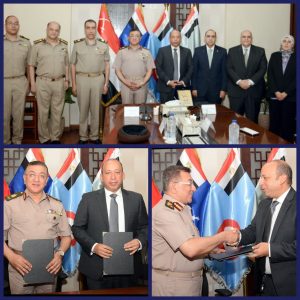 توقيع بروتوكول تعاون بين كلية طب قصر العيني وإدارة الخدمات الطبية بالقوات المسلحة