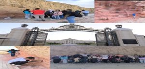 أول رحلة جيولوجية ميدانية لطلاب كلية العلوم بجامعة القاهرة الأهلية لاستكشاف التربة والصخور في المنطقة المحيطة بالجامعة
