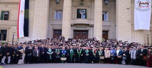 كلية التمريض بجامعة القاهرة تحتفل بتخريج الدفعة57 بقاعة الاحتفالات الكبرى بالجامعة