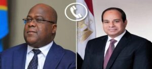 في اتصال هاتفي.. الرئيس “السيسي” ورئيس الكونغو الديمقراطية يؤكدان على تعزيز التعاون بين البلدين