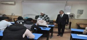 عميد تجارة عين شمس يتفقد امتحانات الفصل الدراسي الأول .. بحضور 20 ألف طالب يوميًا