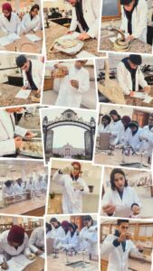 استعدادا لامتحانات العملى لنهاية الفصل الدراسي الأول