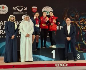 ميرنا وحبيبة يحققان ١٥ ميدالية للبعثة المصرية في البطولة لرفع الاثقال في قطر