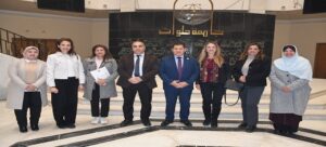 جامعة العاصمة تستضيف وفد مشروع الماجستير الدولي في التكنولوجيا المالية