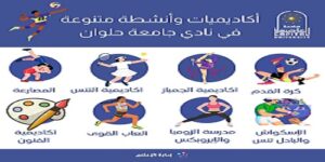 الدكتور “السيد قنديل” رئيس جامعة العاصمة .. نادي جامعة حلوان يطلق منظومة متكاملة تجمع الرياضة والفن والترفيه