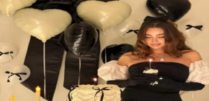 بالصور الفنانة ” هنا الزاهد” تخطف الأنظار فى عيد ميلادها بجمالها ورشاقتها