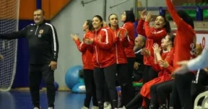 فوز فريق سيدات كرة يد الاهلى على نظيره سموحه بدورى العمومى للموسم المحلى