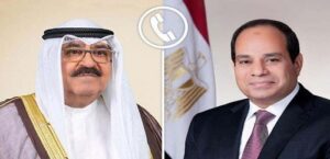 الرئيس “السيسي” لـ أمير دولة الكويت .. دعم مصر الكامل في مواجهة الاعتداء