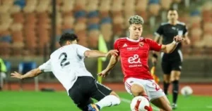 الاهلى يحقق الفوز على نظيره الجونه بهدف دون رد فى الدورى المصرى الممتاز