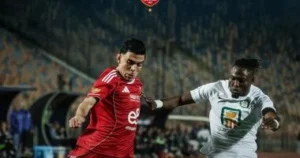 يتعادل الاهلى ايجابيا امام نظيره البنك الاهلى بنتيجه1/1 فى بطولة الدورى المصرى الممتاز